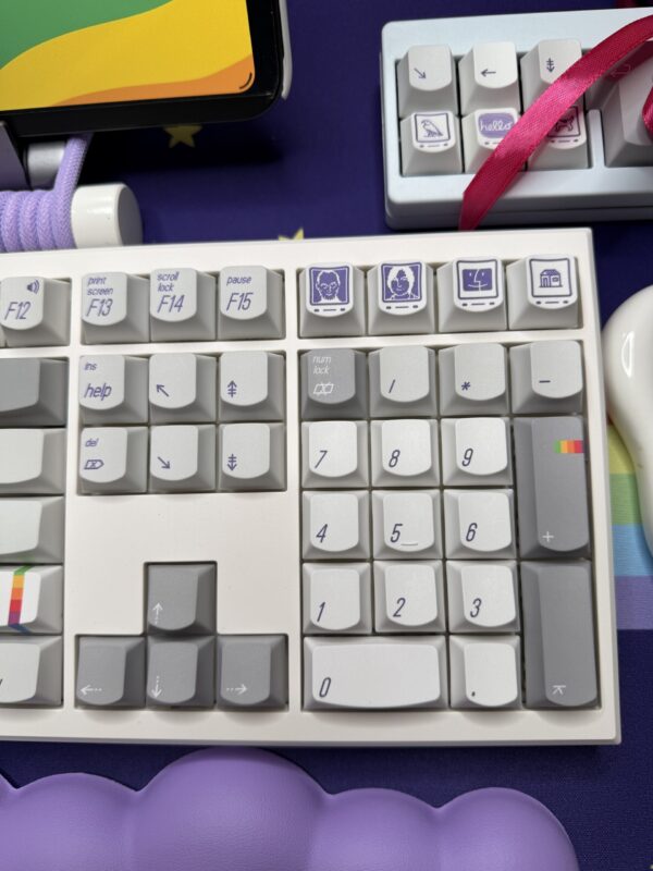 Rainbow Theme 108 Key Mechanical Keyboard Full Set - Image 7