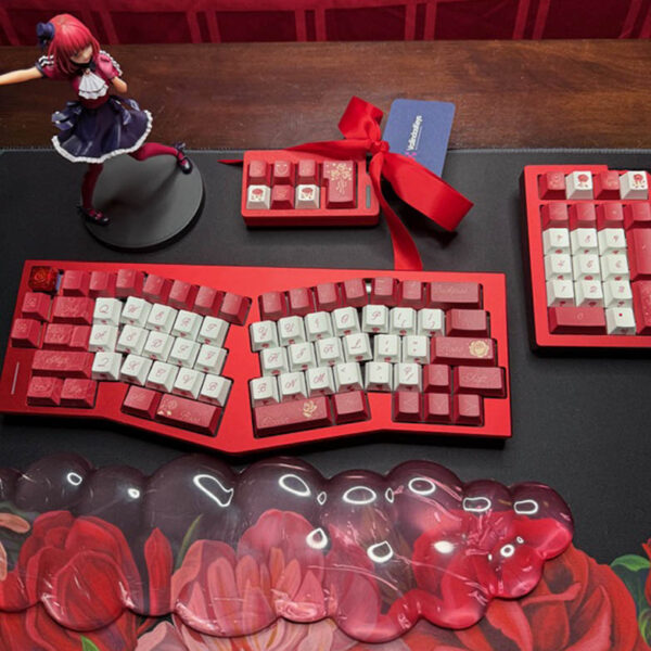 Alice Rose Theme Vs5 Mechanical Keyboard Full Set