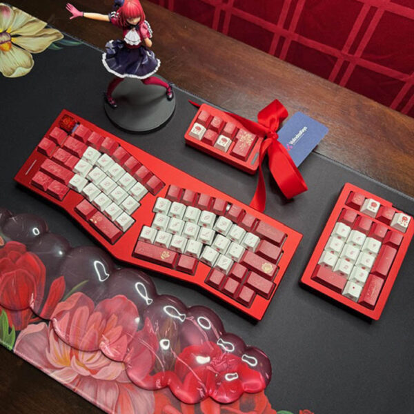 Alice Rose Theme Vs5 Mechanical Keyboard Full Set