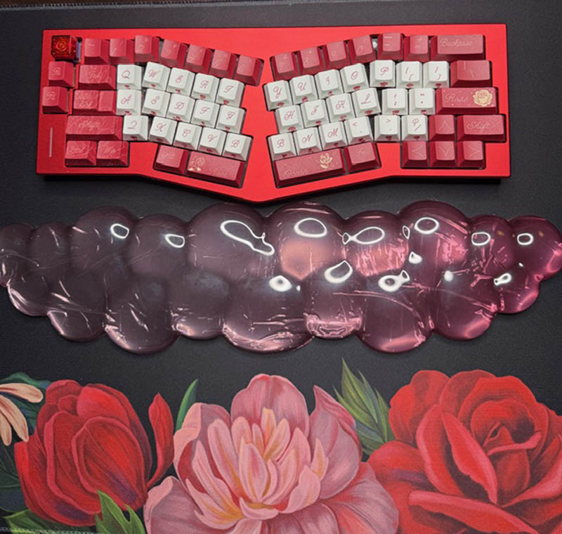 Alice Rose Theme Vs5 Mechanical Keyboard Full Set