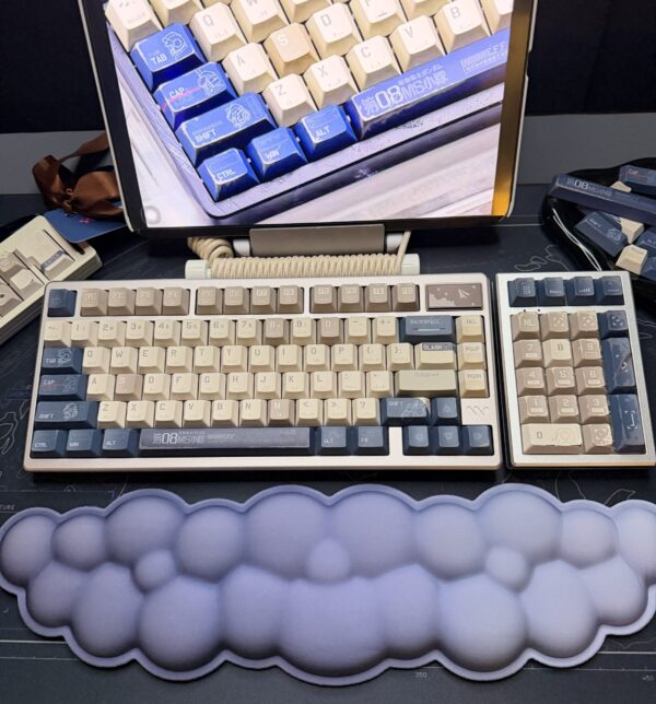 Gundam08 Military Theme Mechanical Keyboard Full Set - Image 18