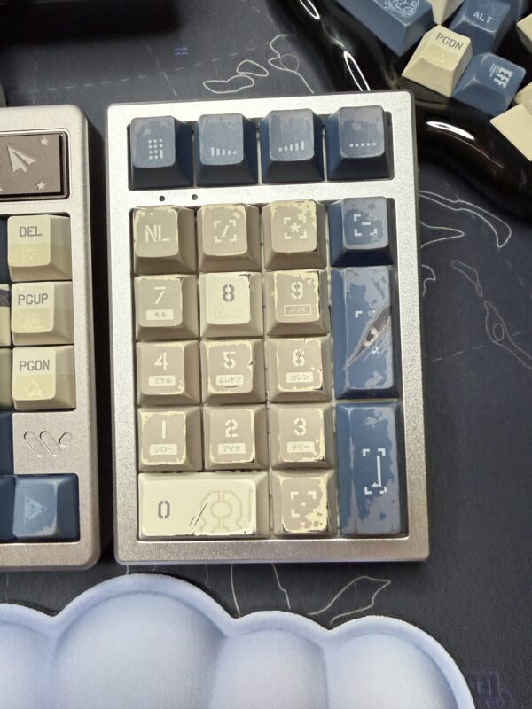 Gundam08 Military Theme Mechanical Keyboard Full Set - Image 16