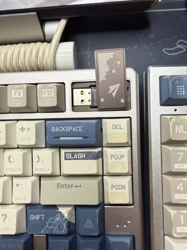 Gundam08 Military Theme Mechanical Keyboard Full Set - Image 19