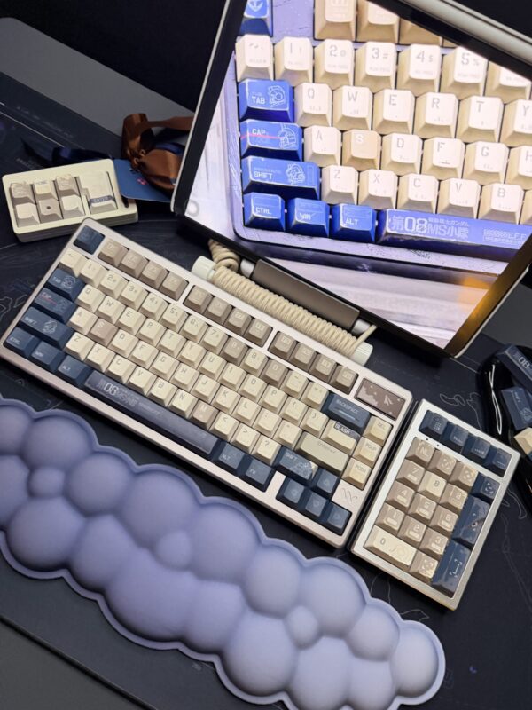 Gundam08 Military Theme Mechanical Keyboard Full Set - Image 29