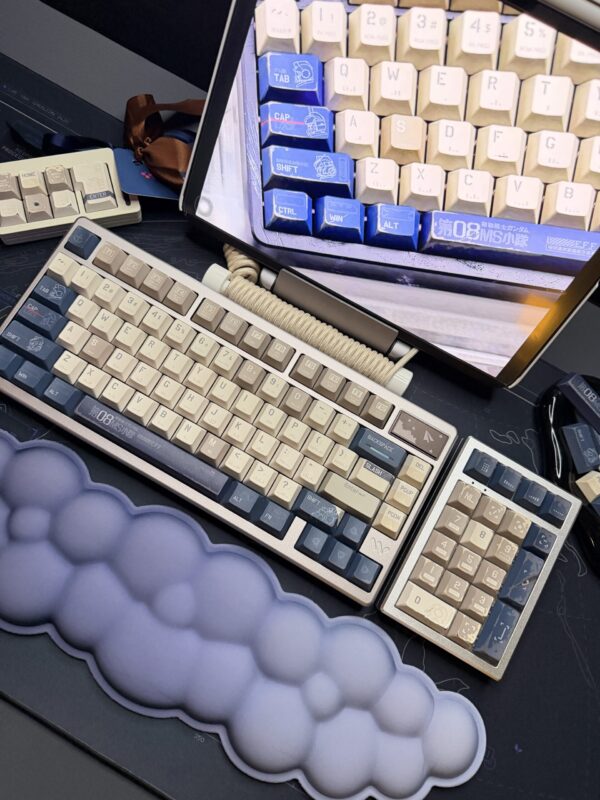 Gundam08 Military Theme Mechanical Keyboard Full Set - Image 28