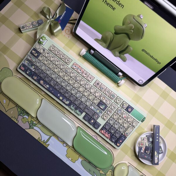 Frog Garden Theme vs II Mechanical Keyboard Full Set