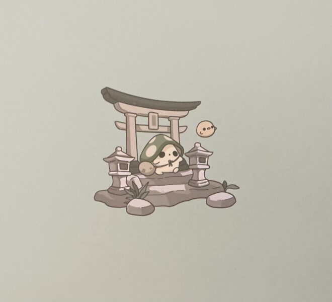 The Green Mori Theme Mechanical Keyboard Full Set - Image 11