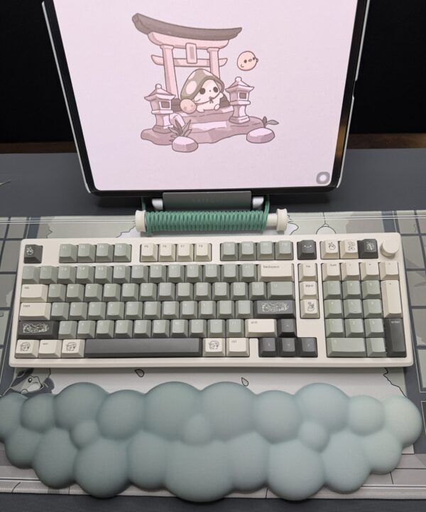 The Green Mori Theme Mechanical Keyboard Full Set - Image 18