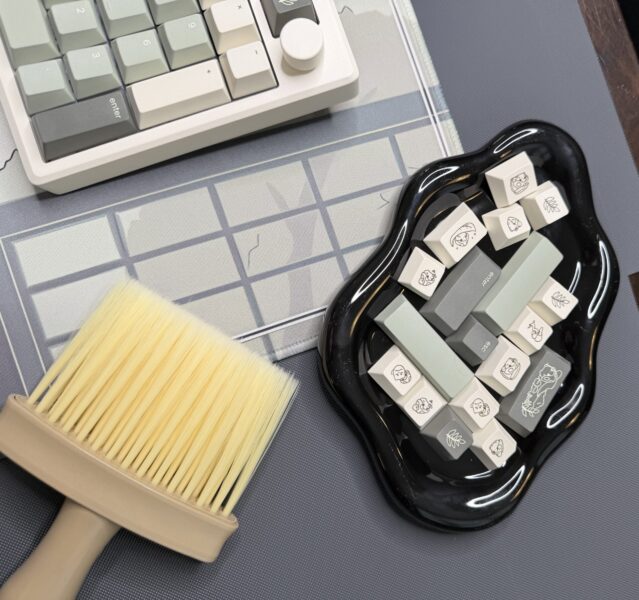 The Green Mori Theme Mechanical Keyboard Full Set - Image 7