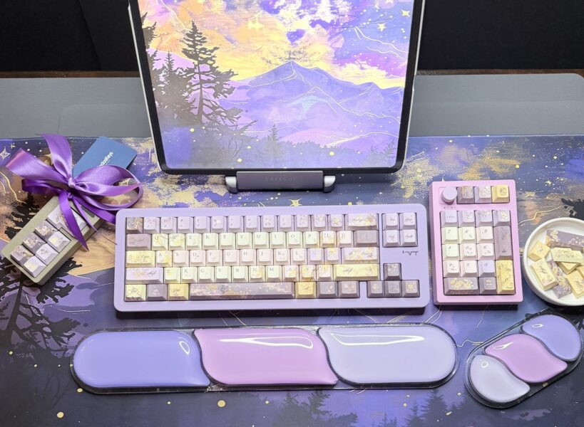 Purple Dreams Theme Mechanical Keyboard Full Set - Image 19