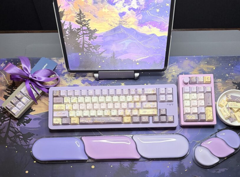 Purple Dreams Theme Mechanical Keyboard Full Set - Image 18