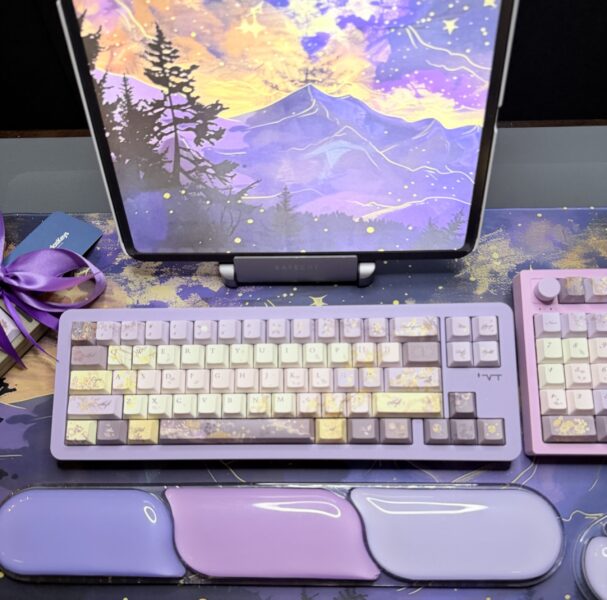 Purple Dreams Theme Mechanical Keyboard Full Set - Image 20
