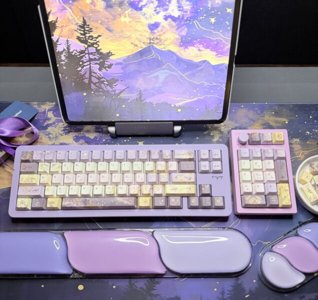 Purple Dreams Theme Mechanical Keyboard Full Set - Image 23