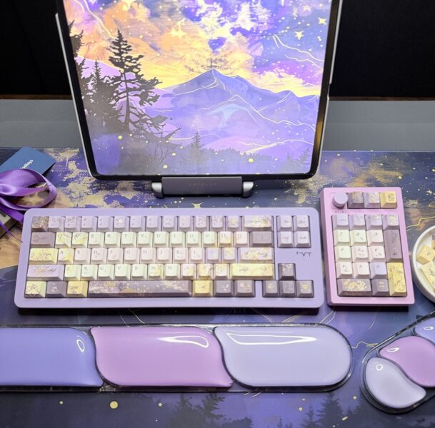 Purple Dreams Theme Mechanical Keyboard Full Set