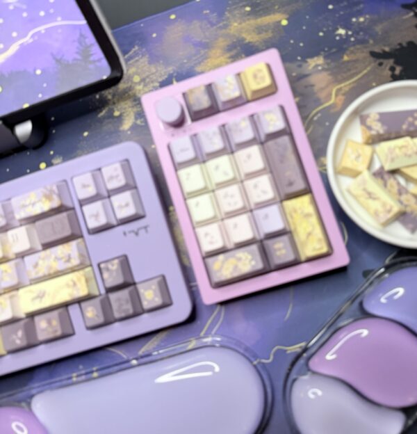 Purple Dreams Theme Mechanical Keyboard Full Set - Image 5