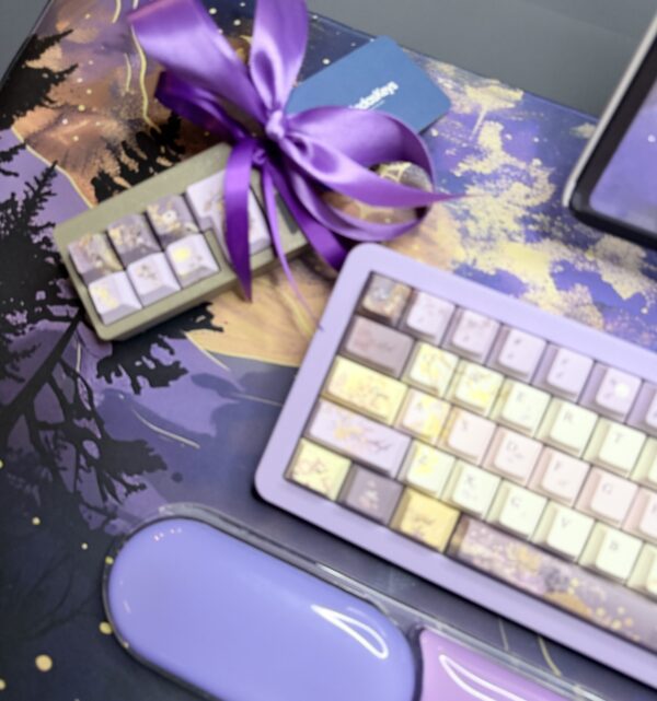 Purple Dreams Theme Mechanical Keyboard Full Set - Image 12