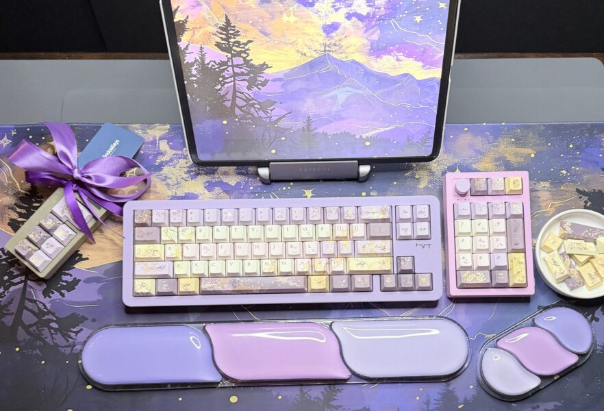 Purple Dreams Theme Mechanical Keyboard Full Set - Image 6