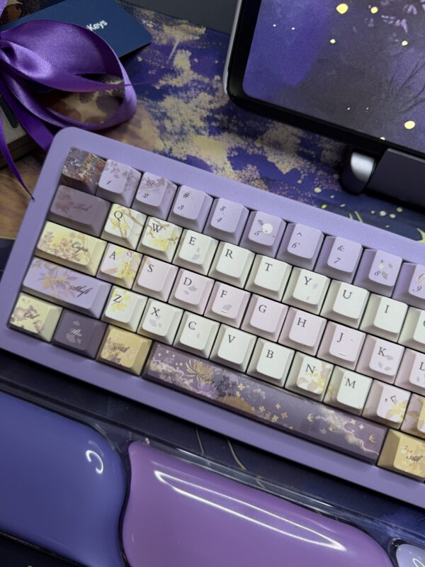 Purple Dreams Theme Mechanical Keyboard Full Set