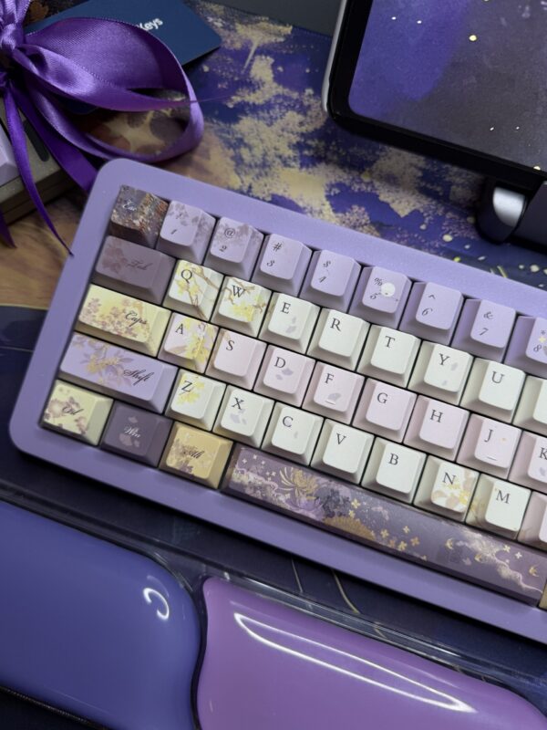 Purple Dreams Theme Mechanical Keyboard Full Set - Image 11
