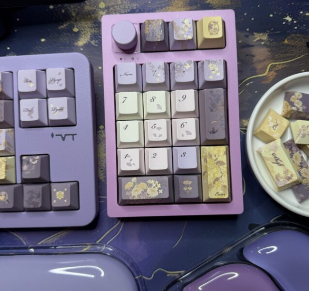 Purple Dreams Theme Mechanical Keyboard Full Set - Image 10