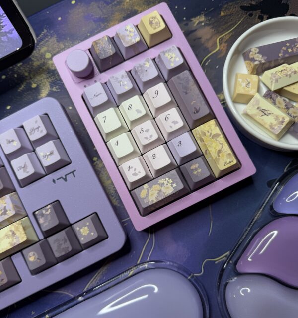 Purple Dreams Theme Mechanical Keyboard Full Set - Image 15
