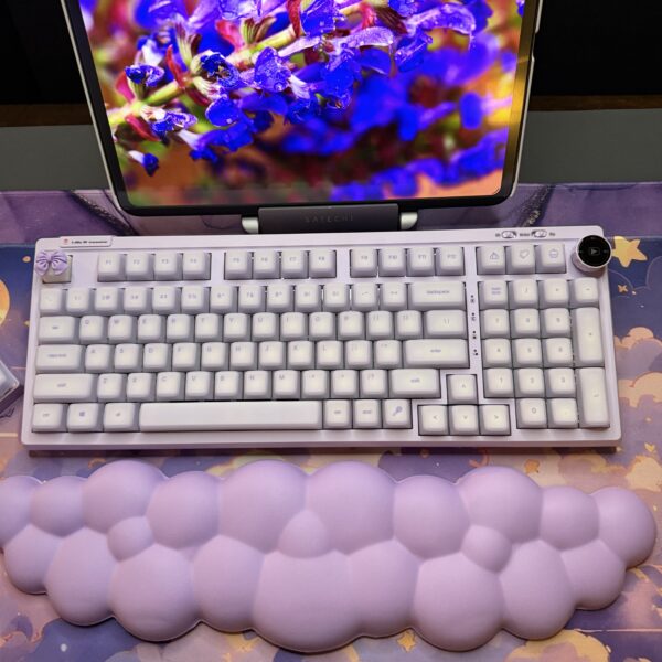 The Lavender Silicone Mechanical Keyboard Full Set