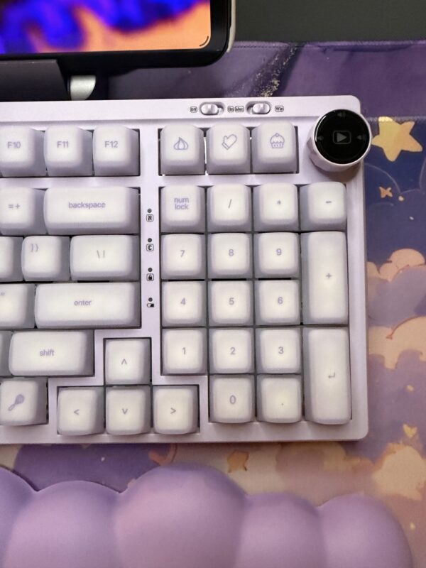 The Lavender Silicone Mechanical Keyboard Full Set - Image 8