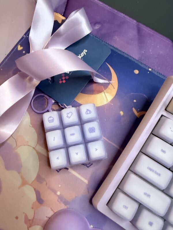 The Lavender Silicone Mechanical Keyboard Full Set - Image 9