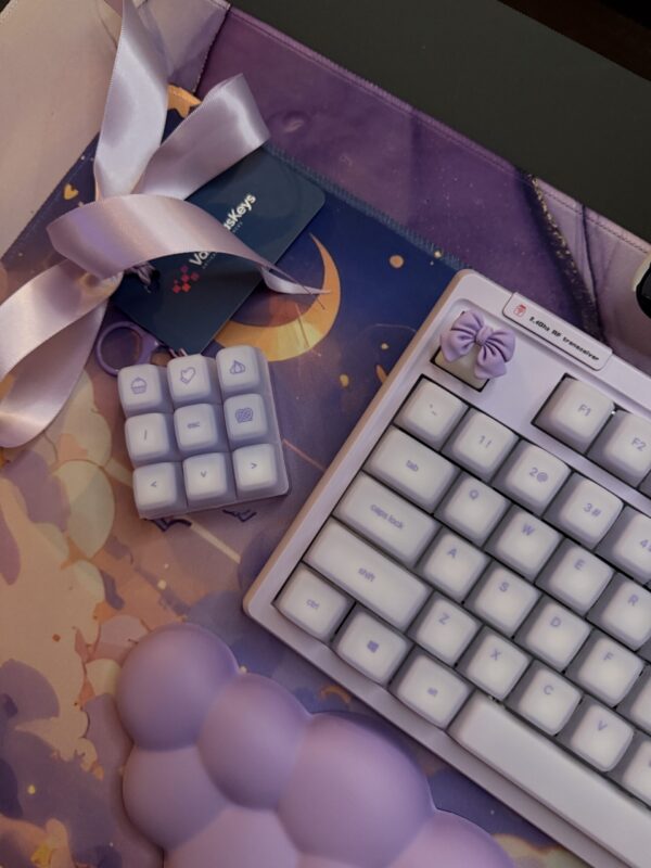 The Lavender Silicone Mechanical Keyboard Full Set - Image 5