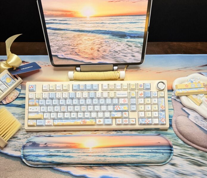 The Day at the Beach Theme Mechanical Keyboard Full Set - Image 13