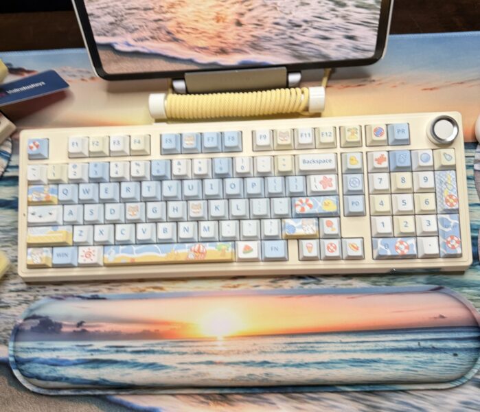 The Day at the Beach Theme Mechanical Keyboard Full Set - Image 12