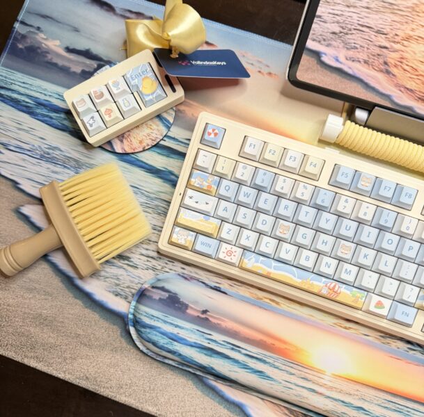The Day at the Beach Theme Mechanical Keyboard Full Set - Image 8