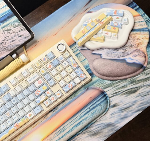 The Day at the Beach Theme Mechanical Keyboard Full Set - Image 9