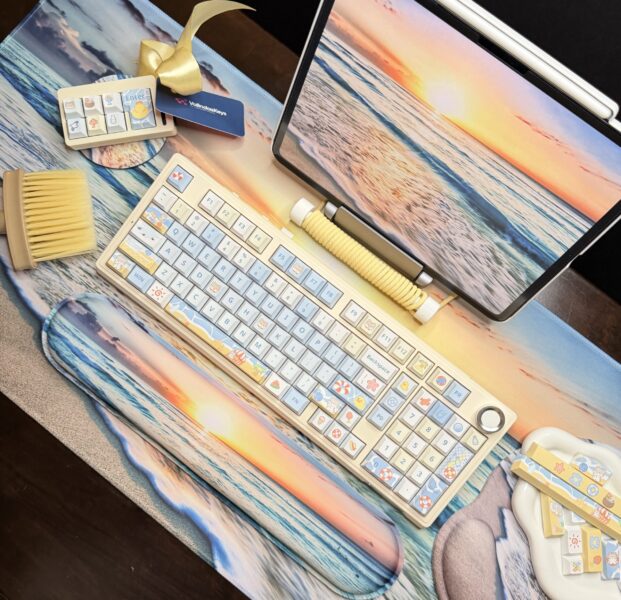 The Day at the Beach Theme Mechanical Keyboard Full Set - Image 11