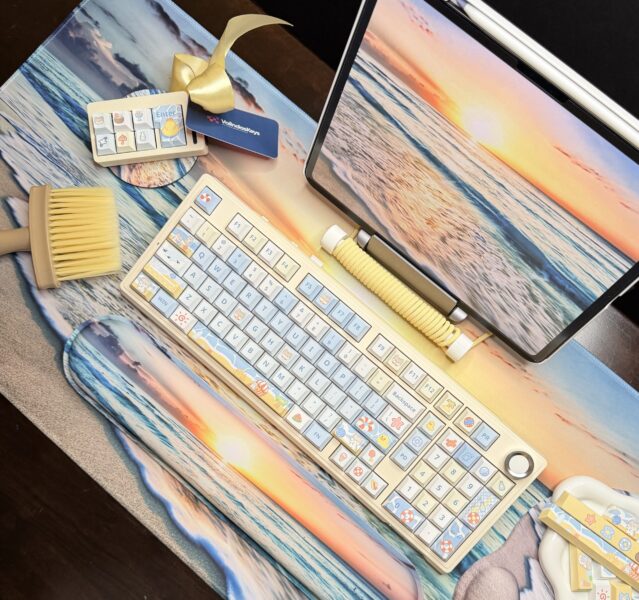 The Day at the Beach Theme Mechanical Keyboard Full Set - Image 7